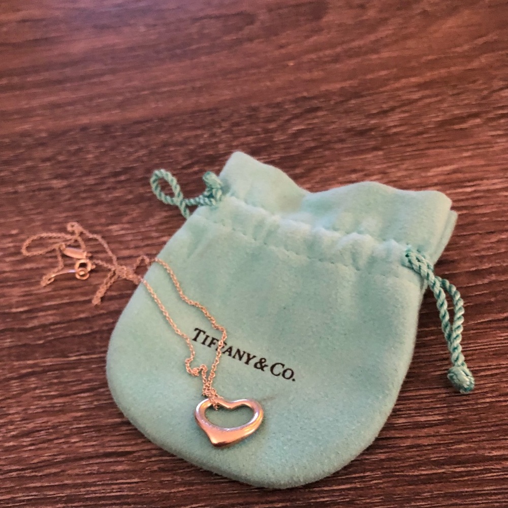 Tiffany & Co. Elsa Peretti Open Heart Pendant